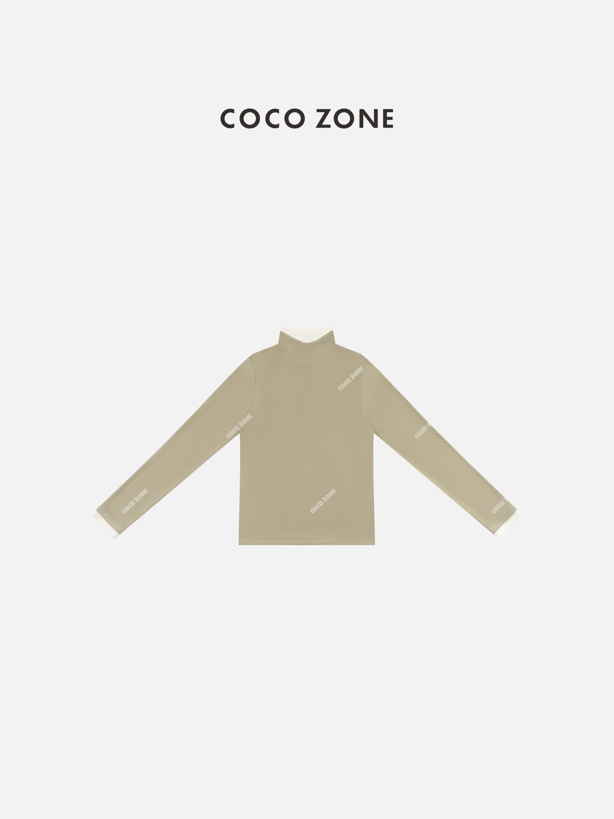 

Дизайнерская женская футболка с длинным рукавом и воротником в стиле колор-блок, приталенная, для повседневной носки, ZONE