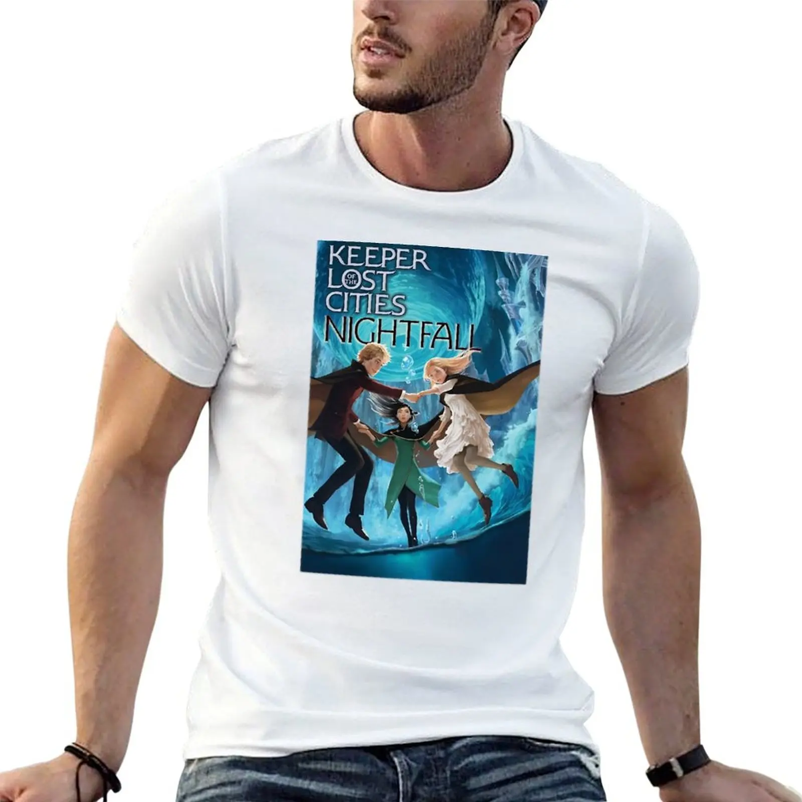 

Keeper Of The Lost Cities Character a Keeper Of The Lost Cities Character T-Shirt man t shirt cotton high quality T-Shirt