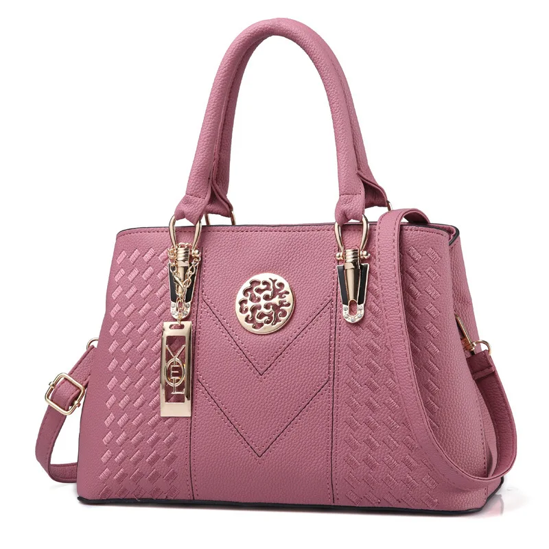 جديد العلامة التجارية الشهيرة مصمم حقائب النساء الفاخرة بولي Leather جلد السيدات حقائب اليد محفظة سعة كبيرة حقائب كتف أمي الموضة
