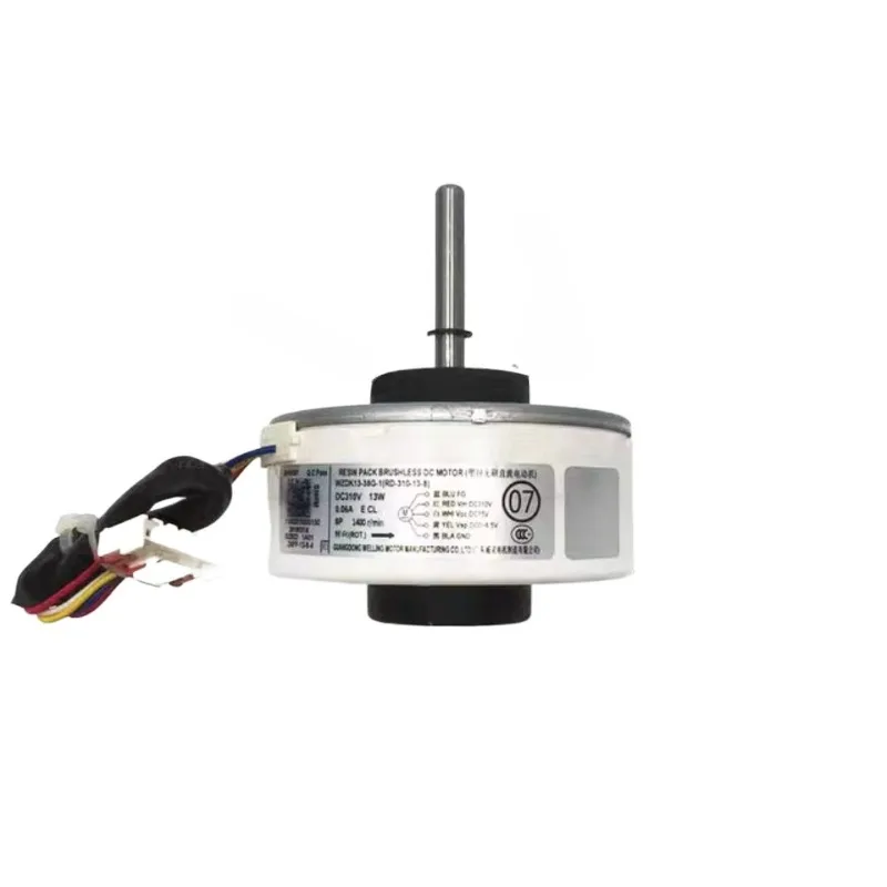 New DC Brushless Cooling Fan Motor, 5-Wire 310V 13W Indoor Unit Replacement Parts for Air Conditioner WZDK13-38G