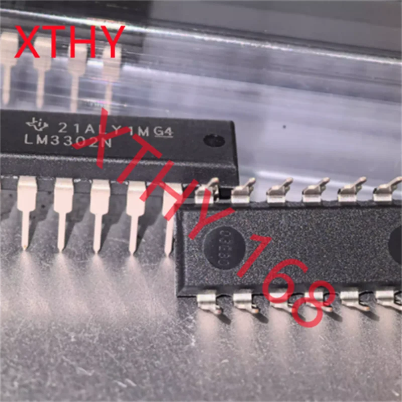 LM3302N inline DIP14 imported low offset four voltage comparator