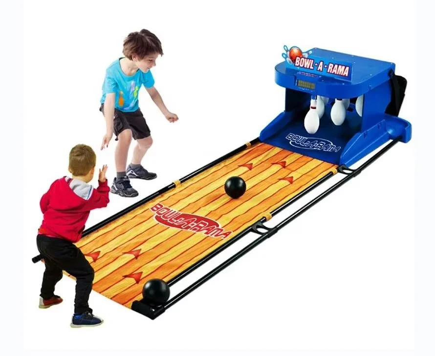 

Interactive Sport Game Bowling Toys Kit Electric Scoring Bowling Toys Equipped with Auto Rollback Function
