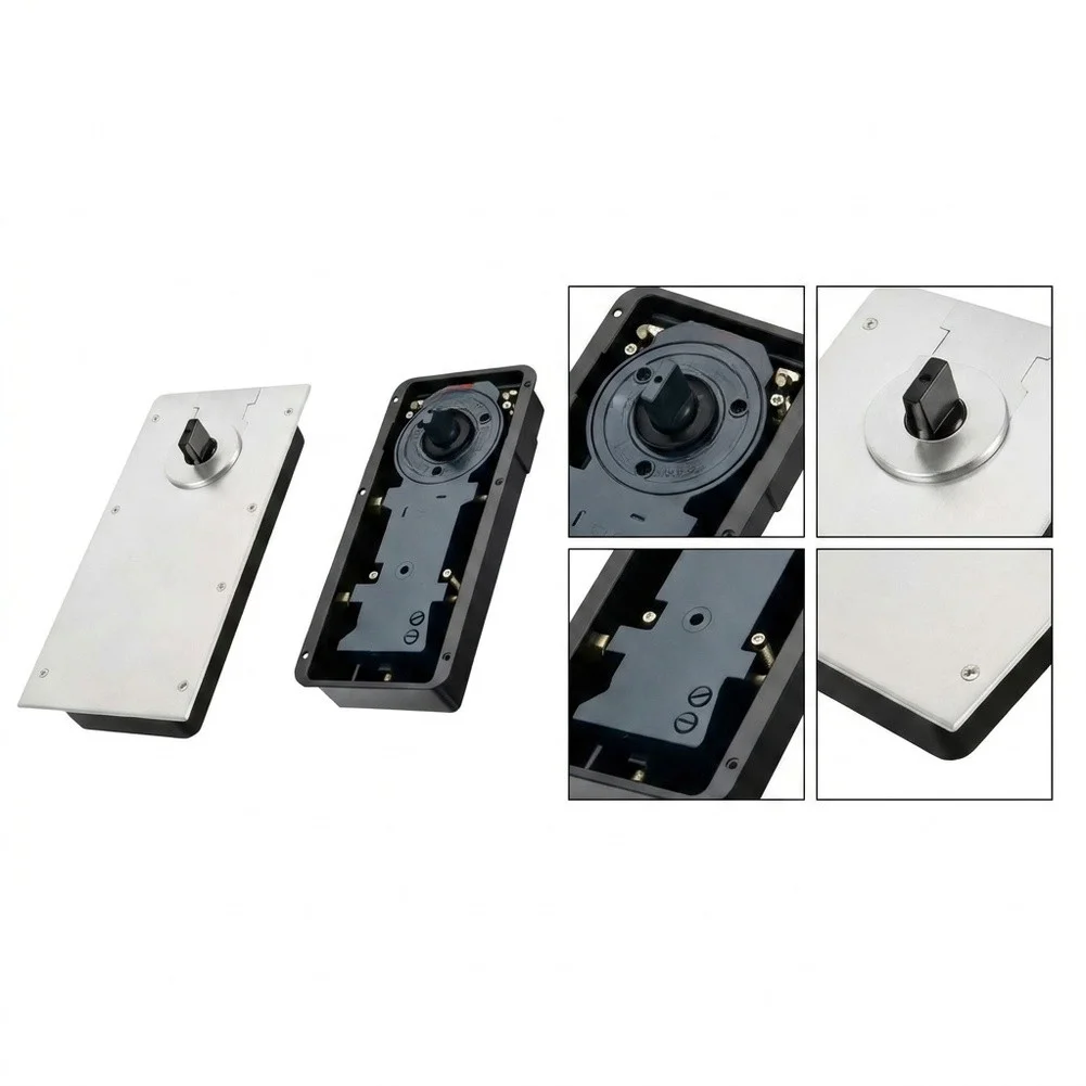 Hydraulic Floor Mounted Hinge for For Glass and Wooden Doors with Smooth Operation and Long Lasting Durability