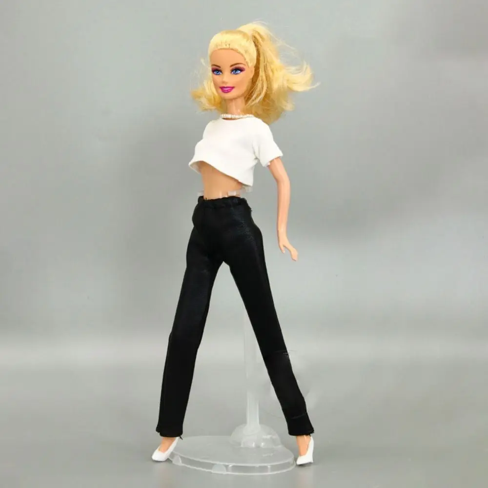 Calças jeans florais multiestilos, roupas da moda, acessórios, calças, roupas casuais para bonecas 1/6 bjd 30cm