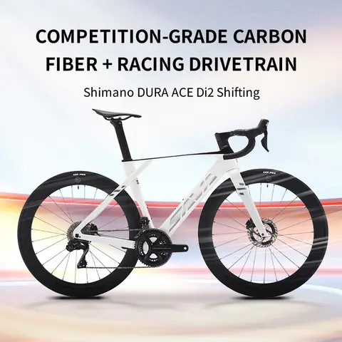 SAVA 2026 New Blade SLR9 B60 Carbon Road Bike, 700C Adult Racing Bicycle with Shimano DURA ACE Di2 Electronic Shifting