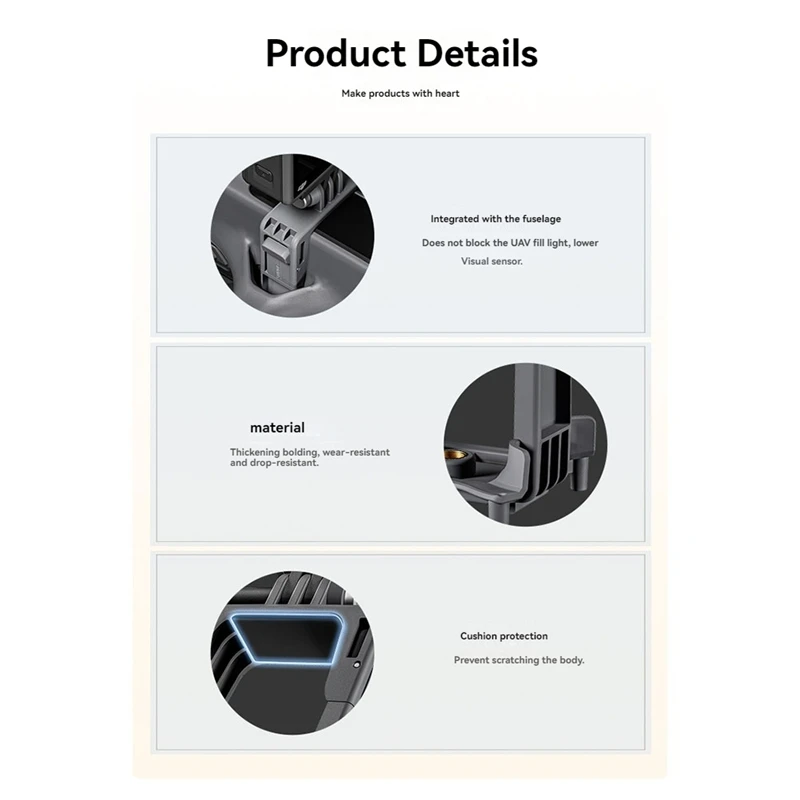 STARTRC-Support de montage d'extension supérieur pour DJI AvMi2, compatible avec Gopro, Insta360 , DJI Action, lumière d'appoint