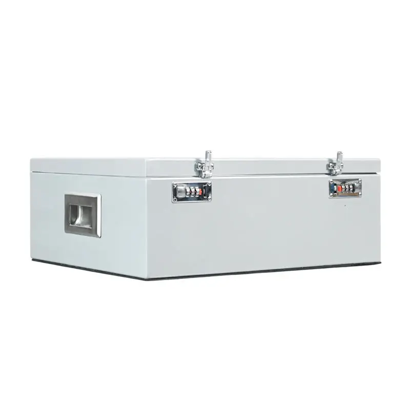 a forSmall Toolbox, Portable Metal Storage Case with Lock, Hand Carry Tool Organizer for Household Auto Repair Maintenance