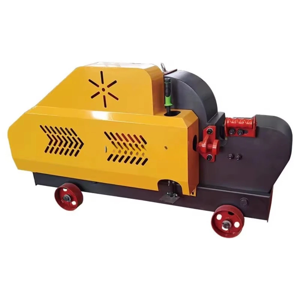 

The GQ40/45/50 heavy duty rebar cutter cuts square, round, flat and deformed rebar, cutters and shears.