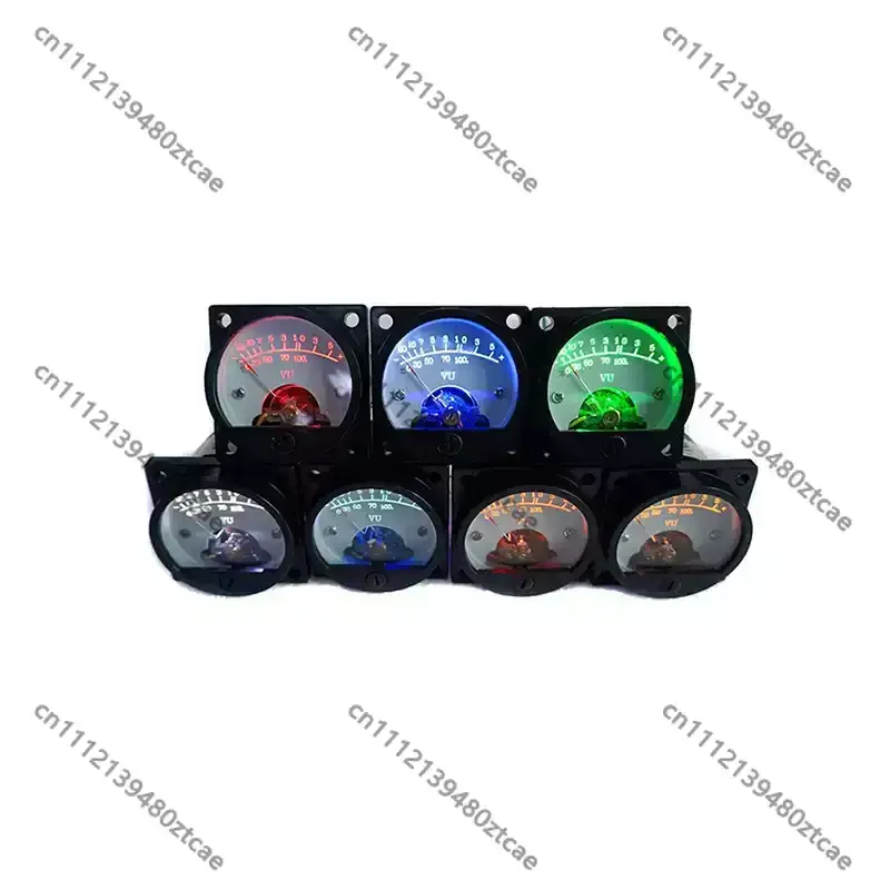 SO45MM VU Meter DB Level Indicator LED Backlight Driver Board Hollow Shell For Vacuum Tube Amplifier HIFI DIY