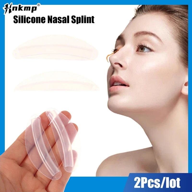 1Pair Medical Septoplasty Silicone Nasal Splint Hospital Consumables Internal Nasal Airway Splint With Sterilization