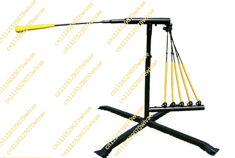 Baseball Rack Youth Baseball Softball Auxiliary Practice Batting Trainer Portable Removable Tripod Rack