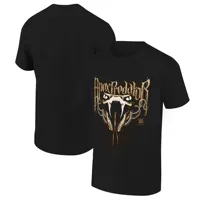 New Summer Men's Black Randy Orton Viper Bite 3D Printed T-shirt Short Sleeved Sports High-end Neutral Fashion Plus Size Top 6X