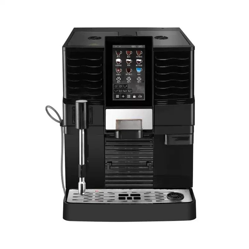 Touch screen fully automatic integrated household steam commercial Italian freshly ground large coffee machine CLT-1001