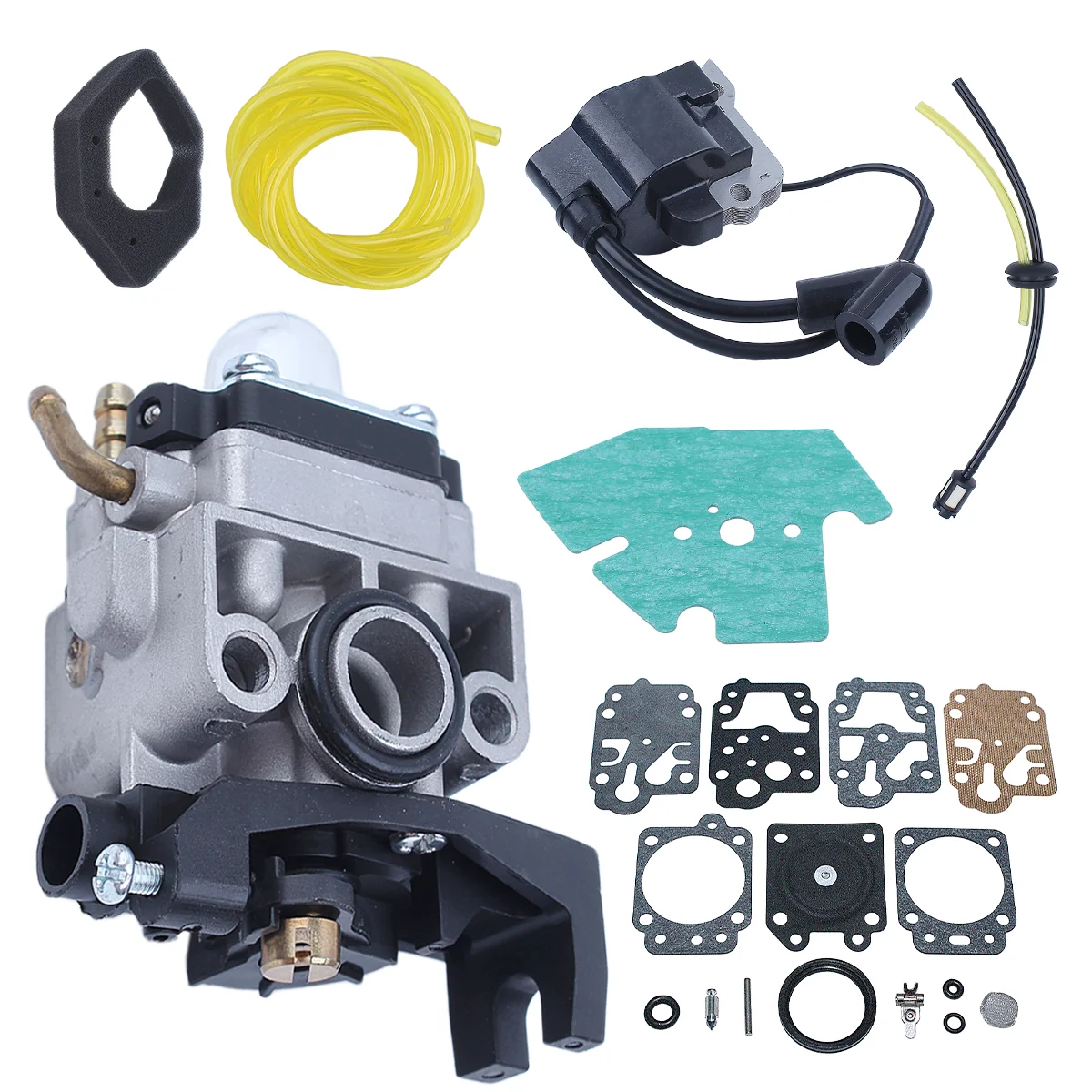 Carburetor Ignition Coil Kit For HONDA GX25 GX25NT FG110 Chain Saw Replace Part Number For 16100-Z0H-825