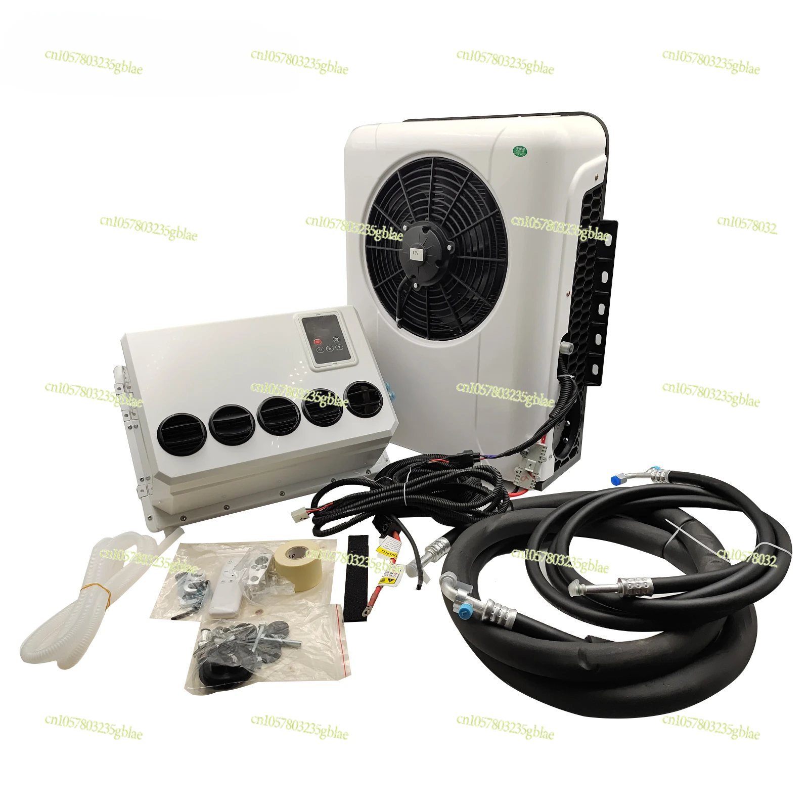 Manufacturer's New Car Split Air Conditioner 12v24v Electric Scroll Frequency Conversion Refrigeration Is Suitable for RVs