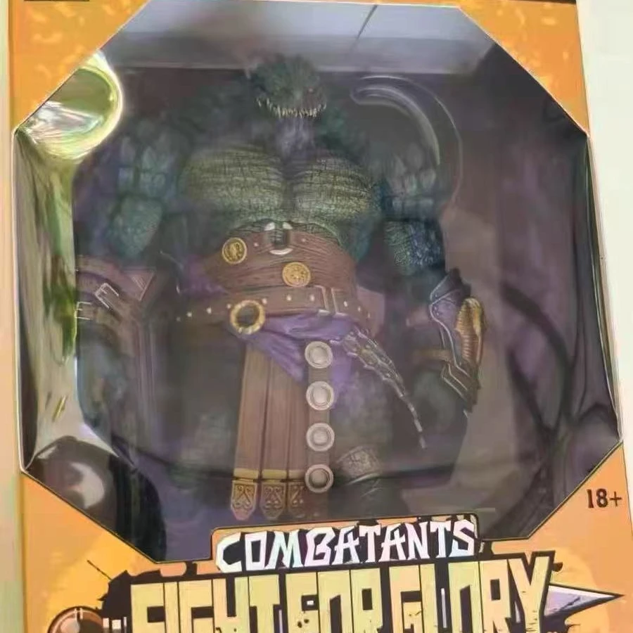 In Stock XESRAY Glory of Gladiators Battle 7 - Porsobek's Jaw, Barbarian Mercenary, Bear Head Movable Doll Toy Gift