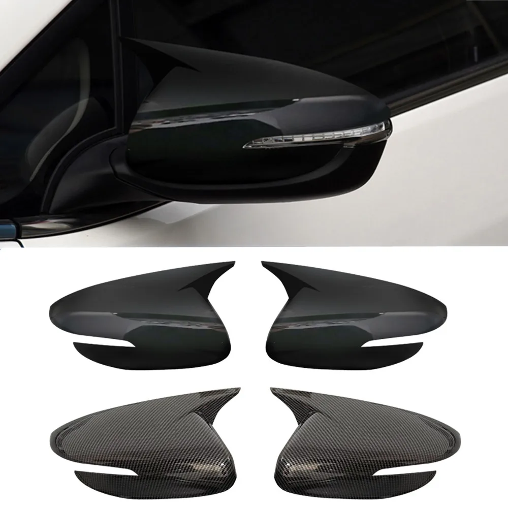 For KIA K3 Cerato Forte Ceed 2 2013-2018 Car Rearview Side Mirror Cover Wing Cap Exterior Door Housing Shell Trim Sticker