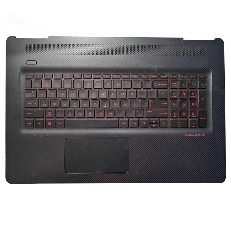 A+  Palmrest US with Keyboard Touchpad for HP OMEN 17-W TPN-Q174