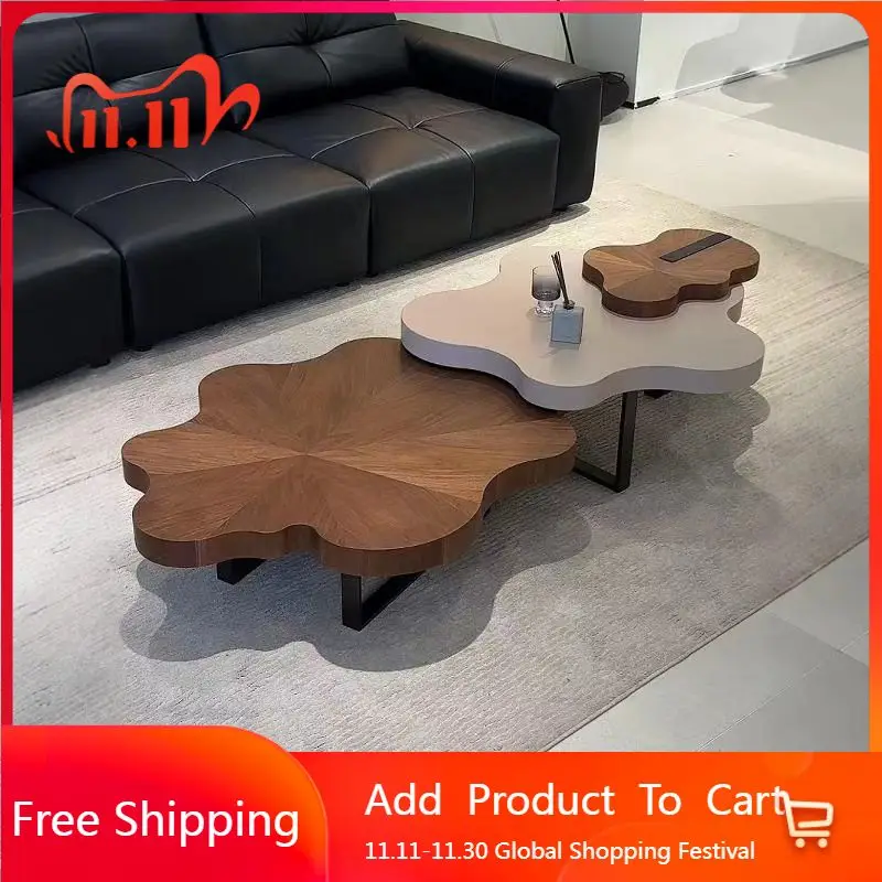 

Nordic Antique Coffee Table Simple Wood Transform Modern Coffee Table Writing Decoration Kaffee Tische Postmodern Furniture