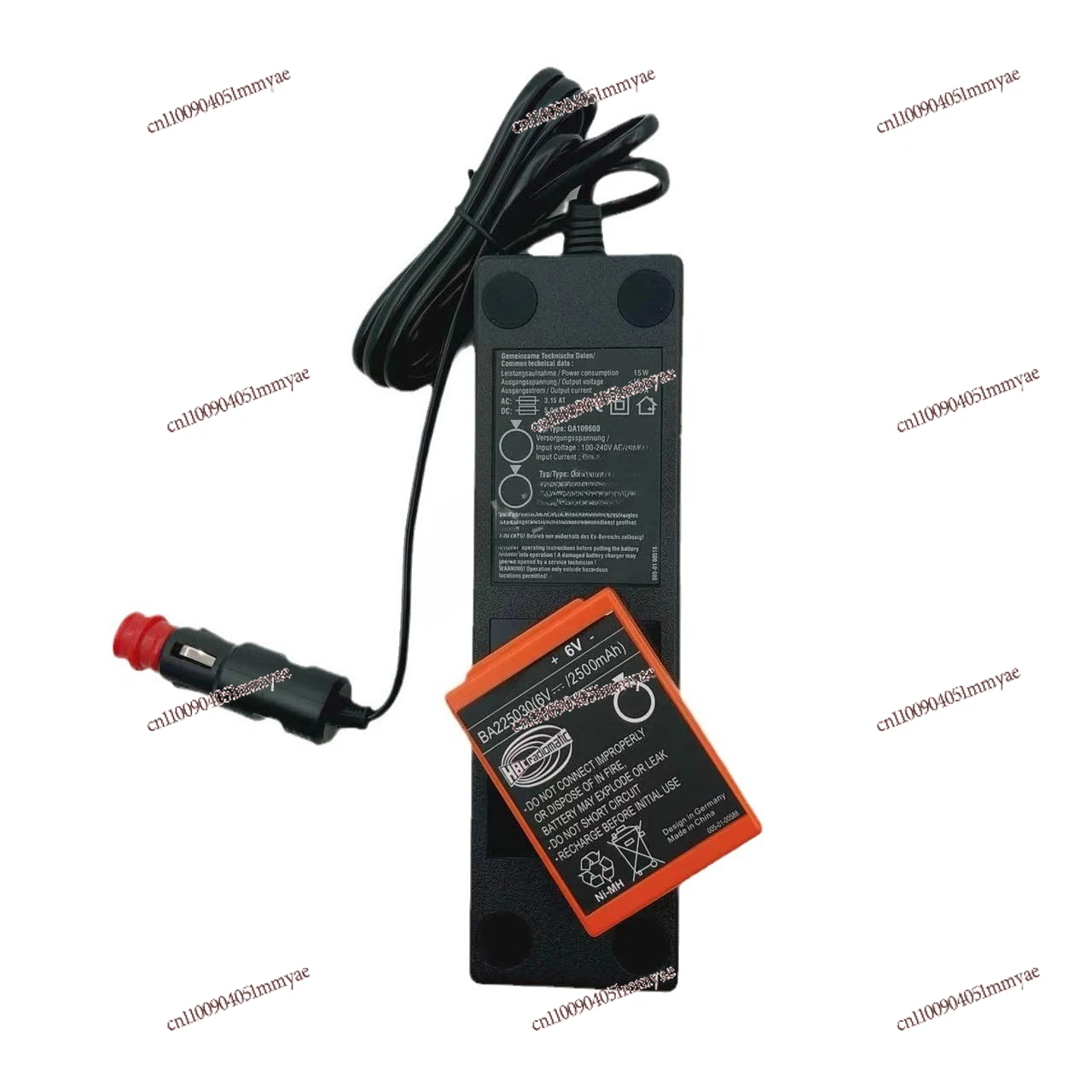 

HBC Remote Control Battery BA225030 Charger QD109300