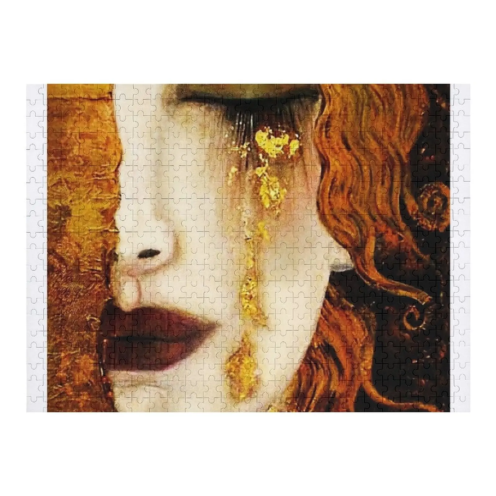 

//sad girl trending potrait Jigsaw Puzzle Custom Name Child Toy Customs With Photo Puzzle