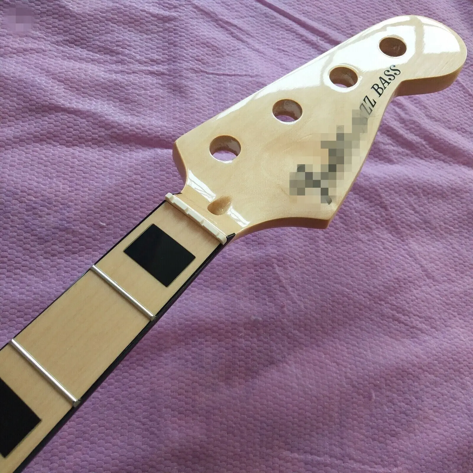 Maple Jazz bass guitar neck parts 20 frets 34\