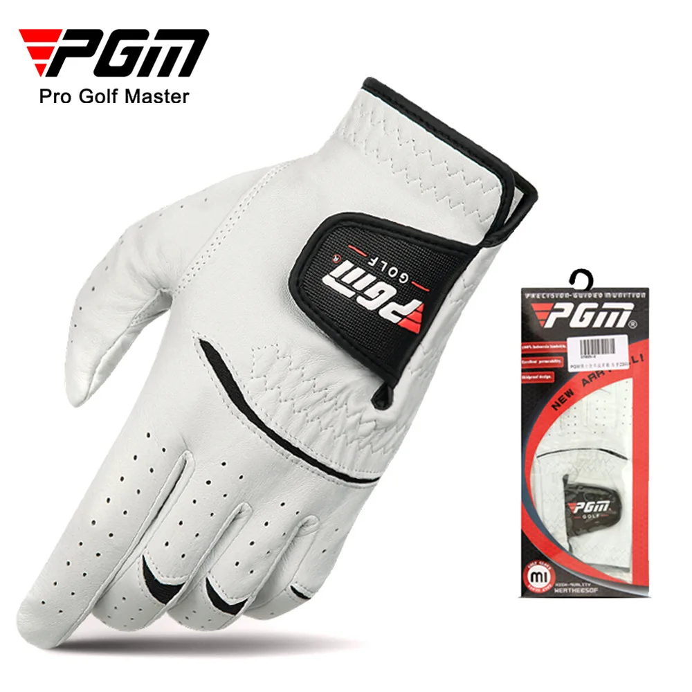 

PGM Men Golf Glove Soft Sheepskin Gloves Left/Right Handed Breathable Anti Slip ST025 Wholesale