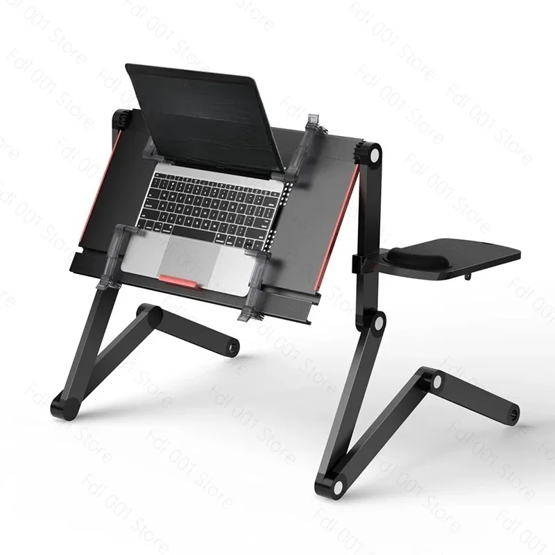 Lying Flat on The Bed, Laptop Desk, Foldable Tablet Stand, Adjustable and Movable, Writing Desk for Lying Down Desk Table