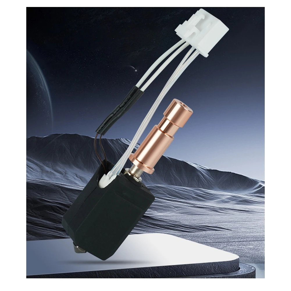 A86p-para anycubic kobra s1, 24v 48w atualizado aquecimento endurecido bocal hotend kit extrusora de cabeça de impressão