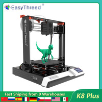 EasyThreed K8 plus 3D Printer FDM Desktop Printing Machine 150x150x150mm Print Size Removable Platform for Beginners Comes