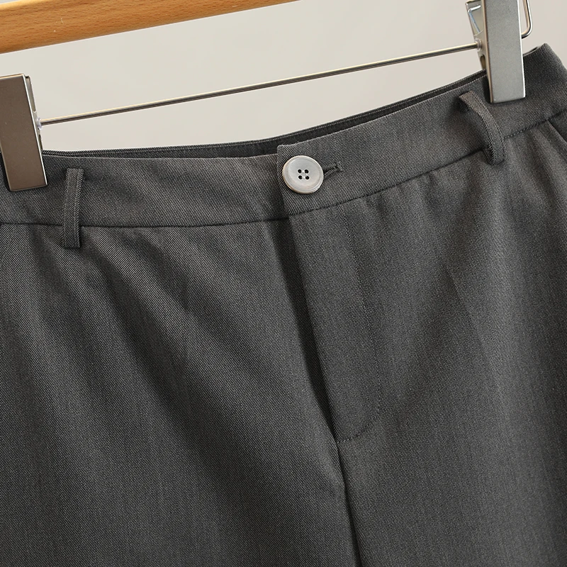 กางเกงลำลองผู้หญิงทรงสลิม รุ่น Commute Sle ปลายขาจั๊ม ขายาว แบรนด์แฟชั่น สีน้ำเงิน สำหรับฤดูใบไม้ร่วง ผลิตจากผ้าโพลีเอสเตอร์ผสม