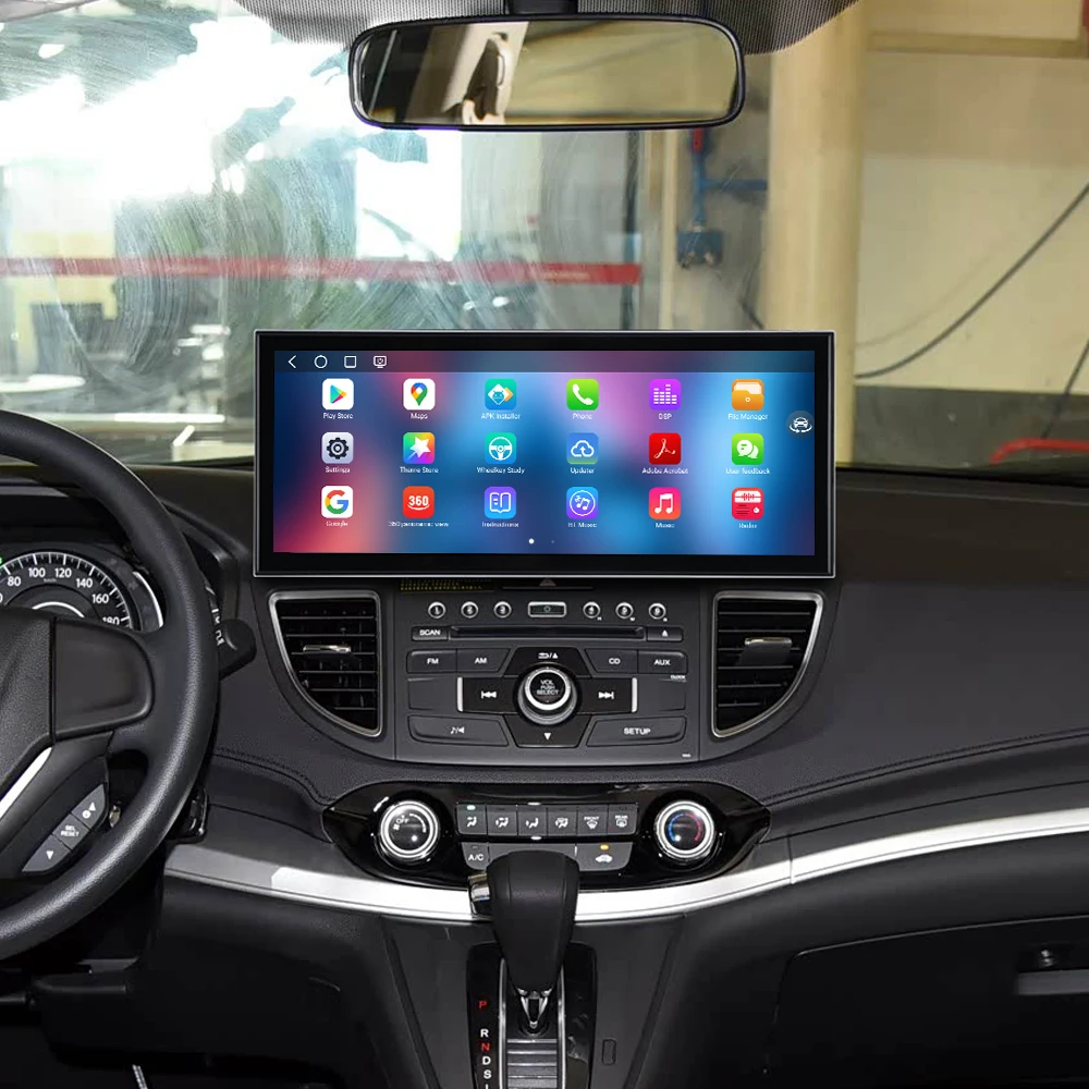 

Автомагнитола Android 15 для Honda CR-V CRV 2012-2016 с CarPlay, навигацией, DSP, 15.8-дюймовым экраном, мультимедийным плеером и магнитолой