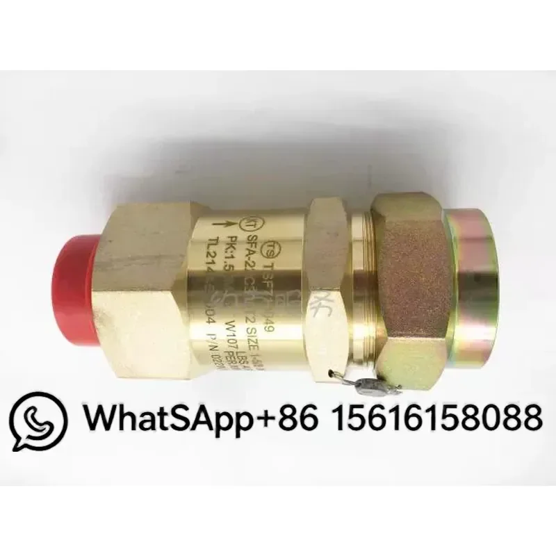 New 1.55Mpa Safety Valve 022W10945-000 For York Central Air Conditioning Control System Check Valve Replacement Part