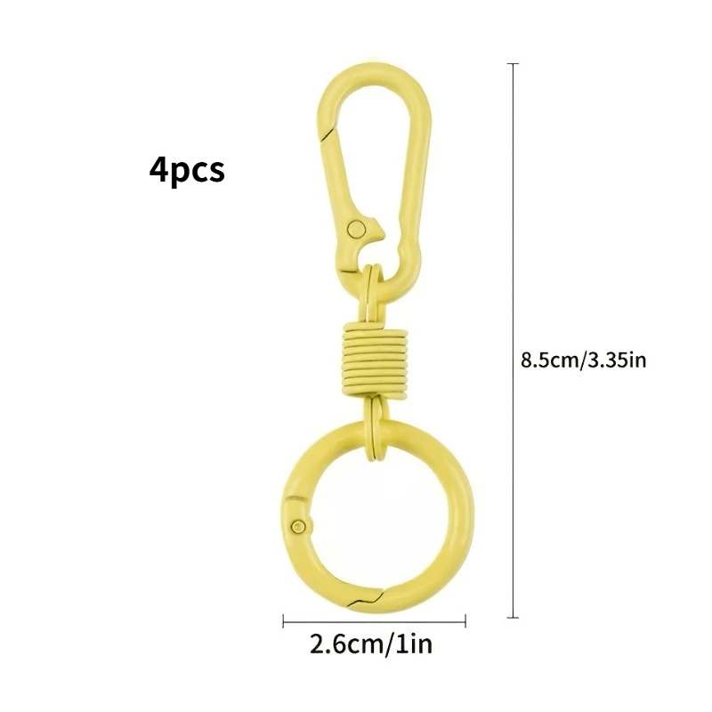 4Pcs Anti-Theft Zipper Lock Buckle, Backpack Luggage Zipper Pull Lock, Portable Anti-Open Safety Clip, Travel Security Buckle