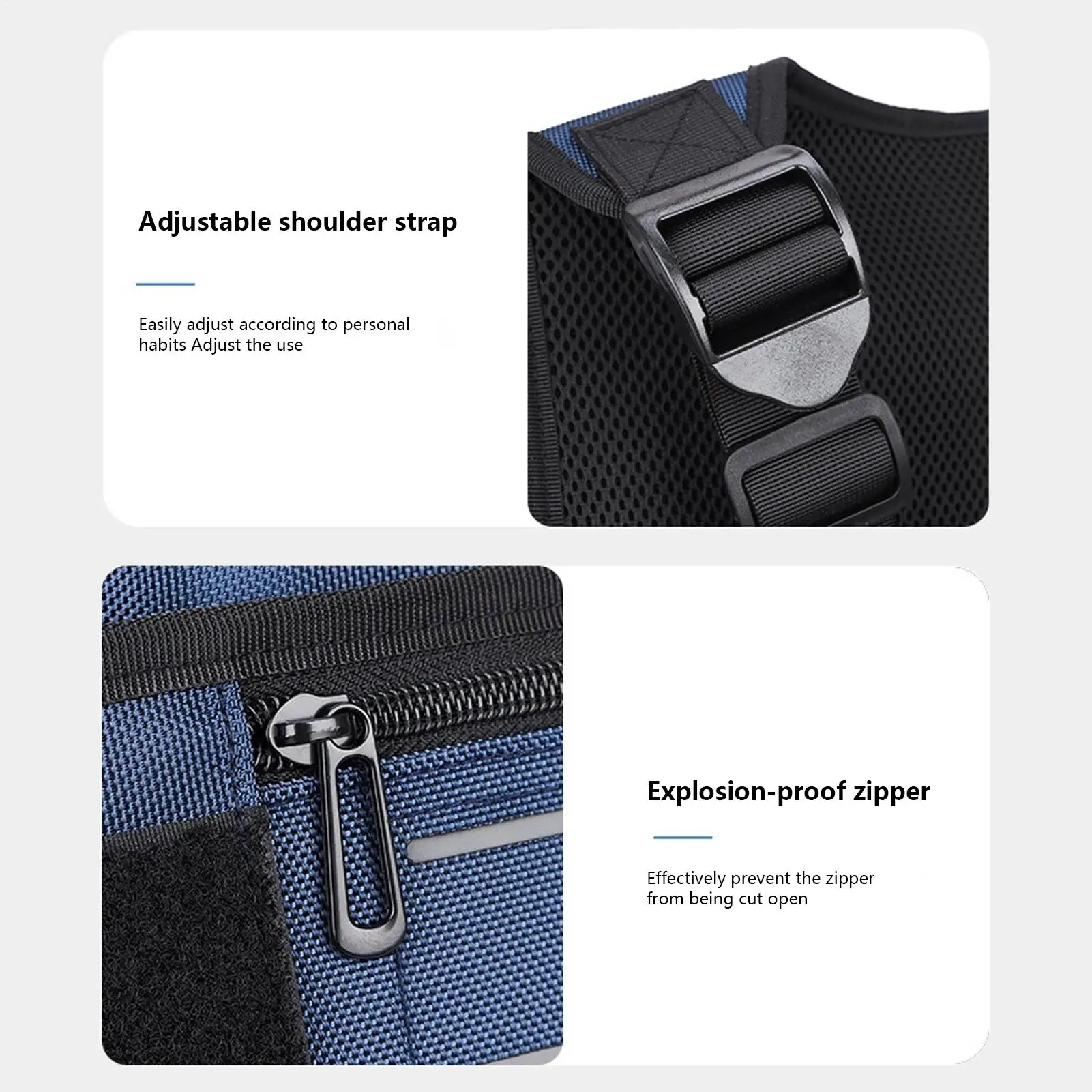 

Мужская нагрудная сумка-жилет с регулируемым ремнем, большая, для хранения вещей на открытом воздухе, для путешествий, бега, походов, спортзала, рыбалки, работы