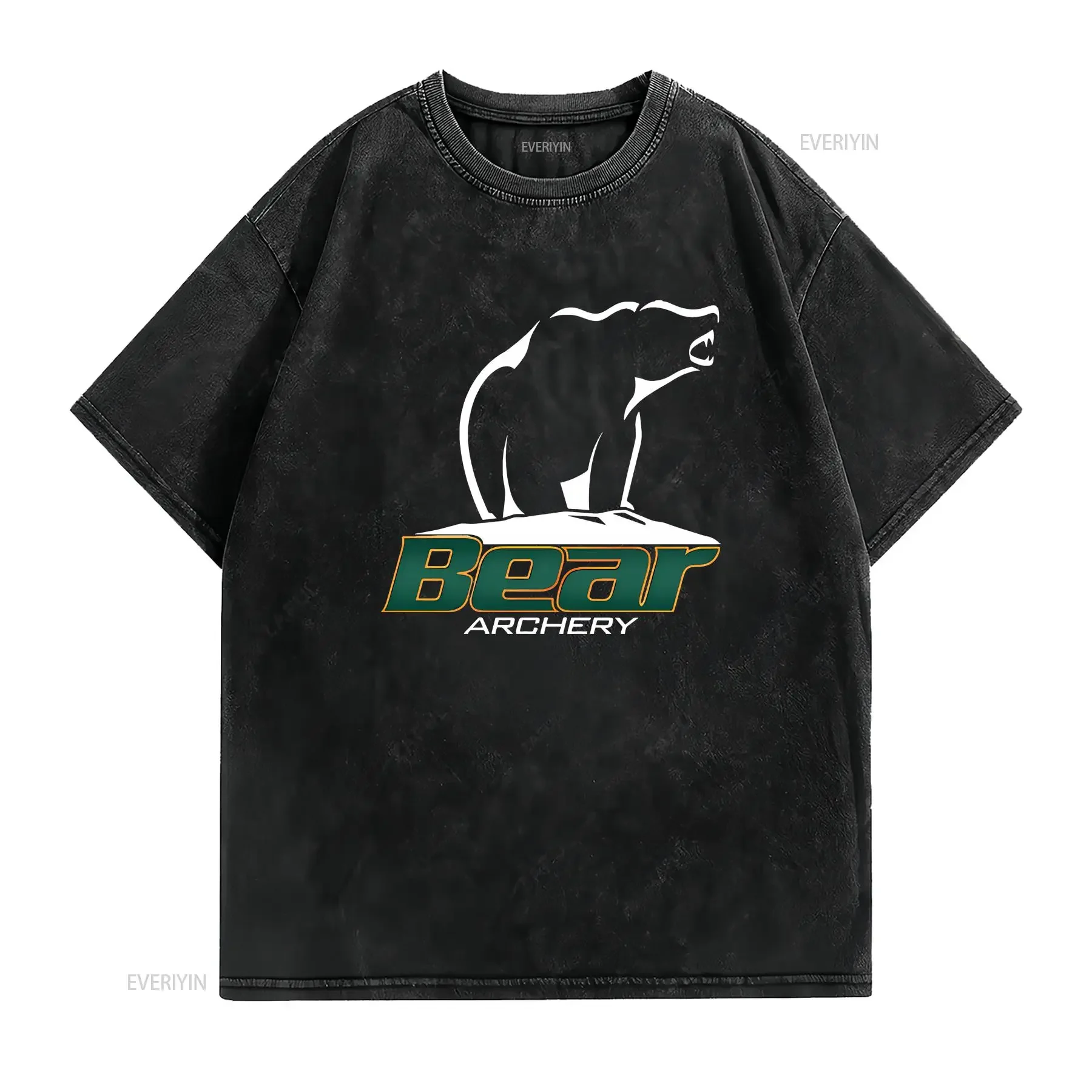 New item Bear Archery Logo Active TEE T Shirt Funny American Size S to 5XL vintage Washed graphic designer clothes Casual