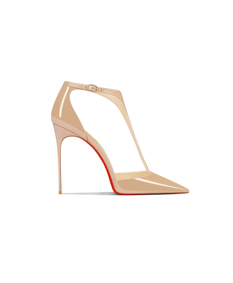 New Summer Style Slim Heeled Beige High Heels for Women with Pointed Fashion, Versatile with Qipao