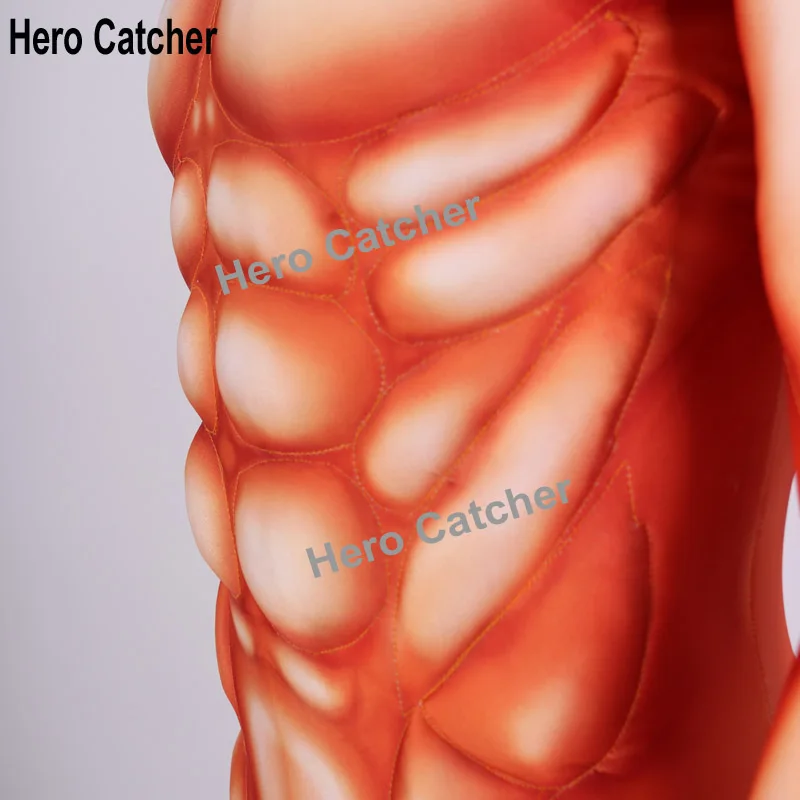 Hero Catcher wysokiej jakości kształt mięśni z kostiumem wyściółki mięśniowej