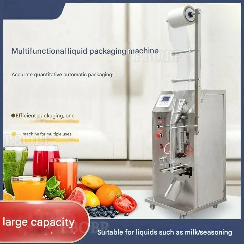 PBOBP Automatic Sachet Liquid Packing Machine Beverage Soy Sauce Vinegar Liquid Ration Packing Machine Food Grade