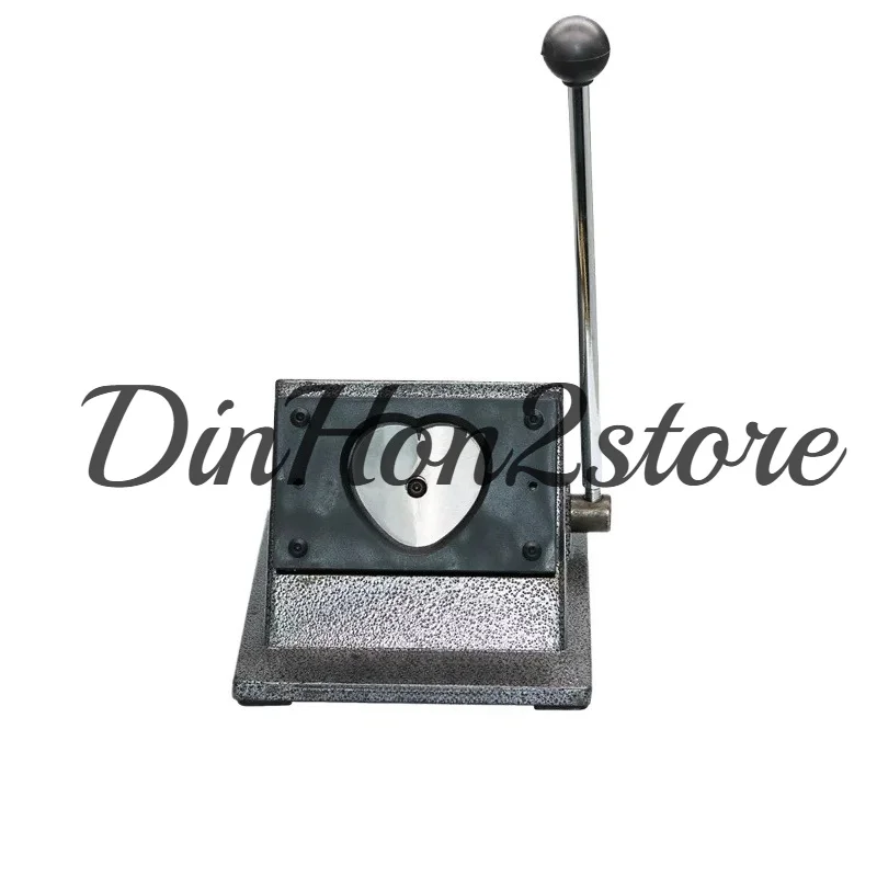 Heart-shaped desktop cutter, heart-shaped paper cutter, heart-shaped badge special paper cutter, card cutting machine