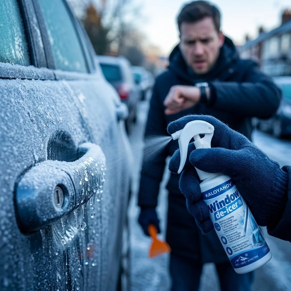 Car Windshield De-icer Spray Fast Ice Melting Defroster Auto Glass Winter Antifreeze Snow Remover Window Cleaning Accessories