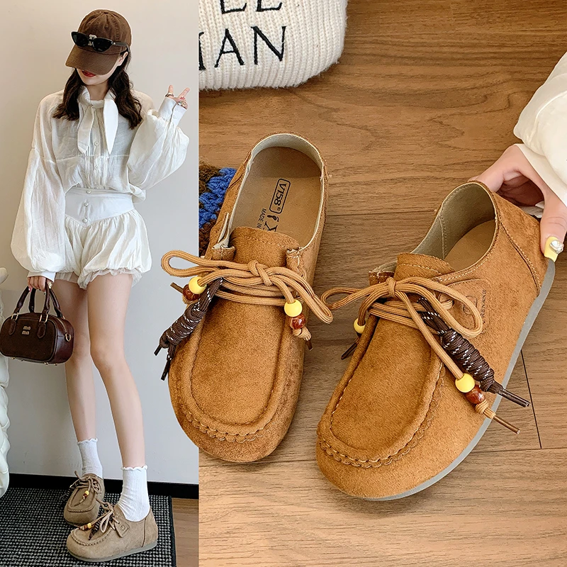 

Birken Women'S 2025 Autumn New Thick-Soled Full-Bag Single Shoes With Ethnic Style, One Step On Mules