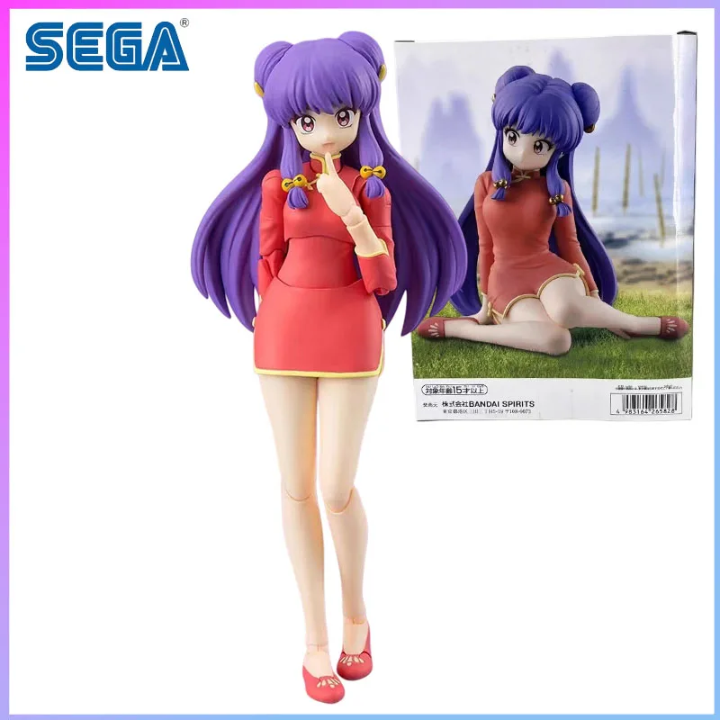 

SEGA в наличии Ranma 1/2 шампунь Премиум фигурка Chokonose в наличии оригинальная коллекция серии модель мультяшный персонаж гаражный комплект