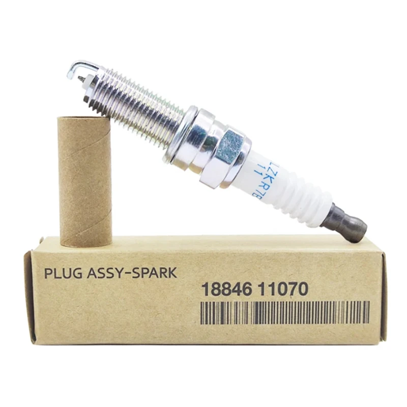 Iridium Spark Plug 18846-10070 SILZKR7C11S for Hyundai Elantra i40 Accent Creta Equus/Centennia Genesis Tucson Kia 1.8-2.0L