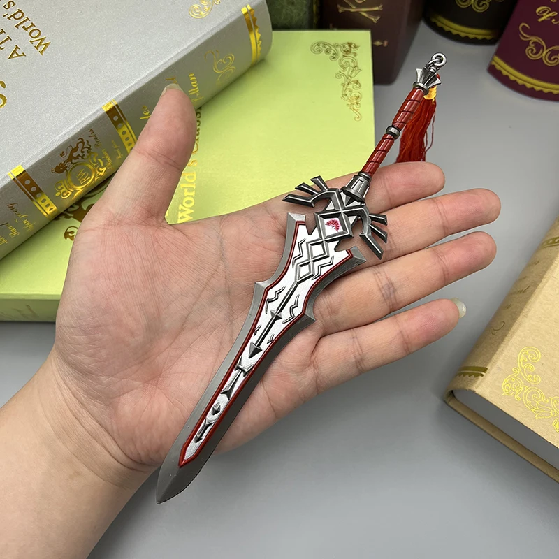 21cm Royal Guard's Claymore Link LOZ Breath of the Wild Game Peripherals Metal Sword Weapons Miniature 1/6 Equipment Collection