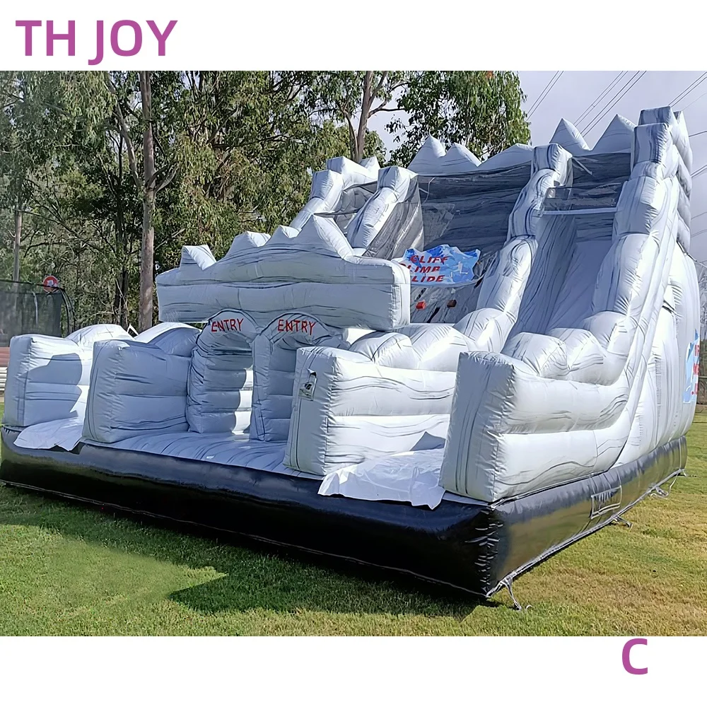 da spedire al porto, scivolo commerciale per ponticello del castello, scivoli gonfiabili personalizzati scivolo da parete per arrampicata per bambini e adulti