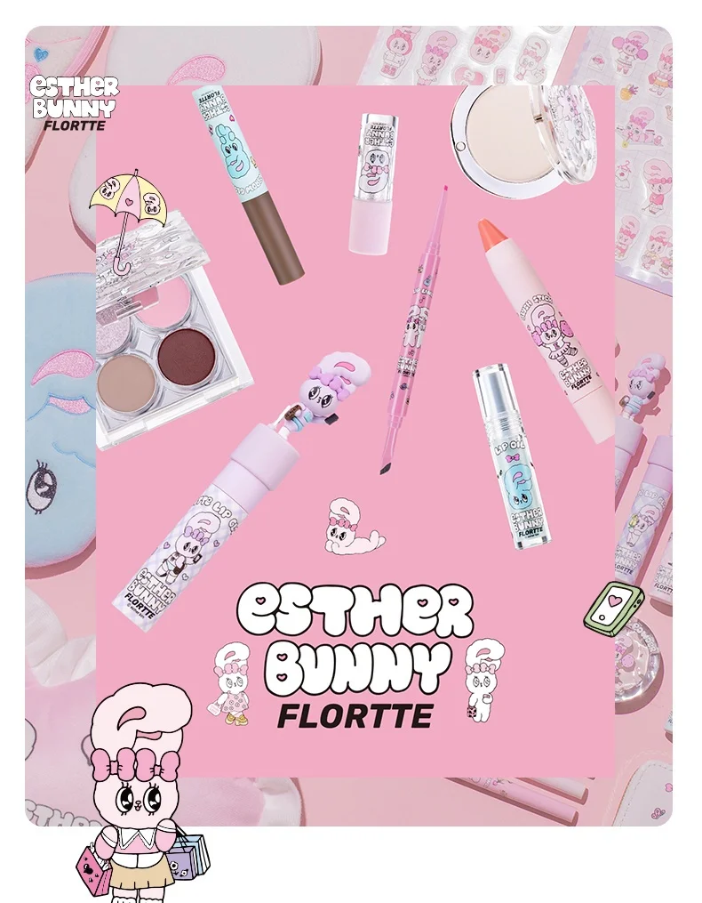 FLORTTE Natuurlijke Roze Lip Essentie 2,7g