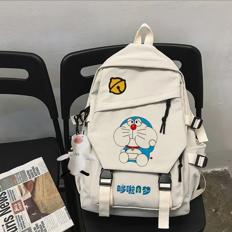 Школьная сумка Doraemon Dingdang Cat для студентов, 3-6 классов, большая вместимость, мультфильм для мальчиков и девочек, школьный робот-кошка, модный Ba