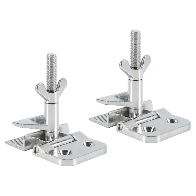 B05C-2PCS Silk Screen Printing Metal Butterfly Frame Hinge Clamp DIY Hobby Tool