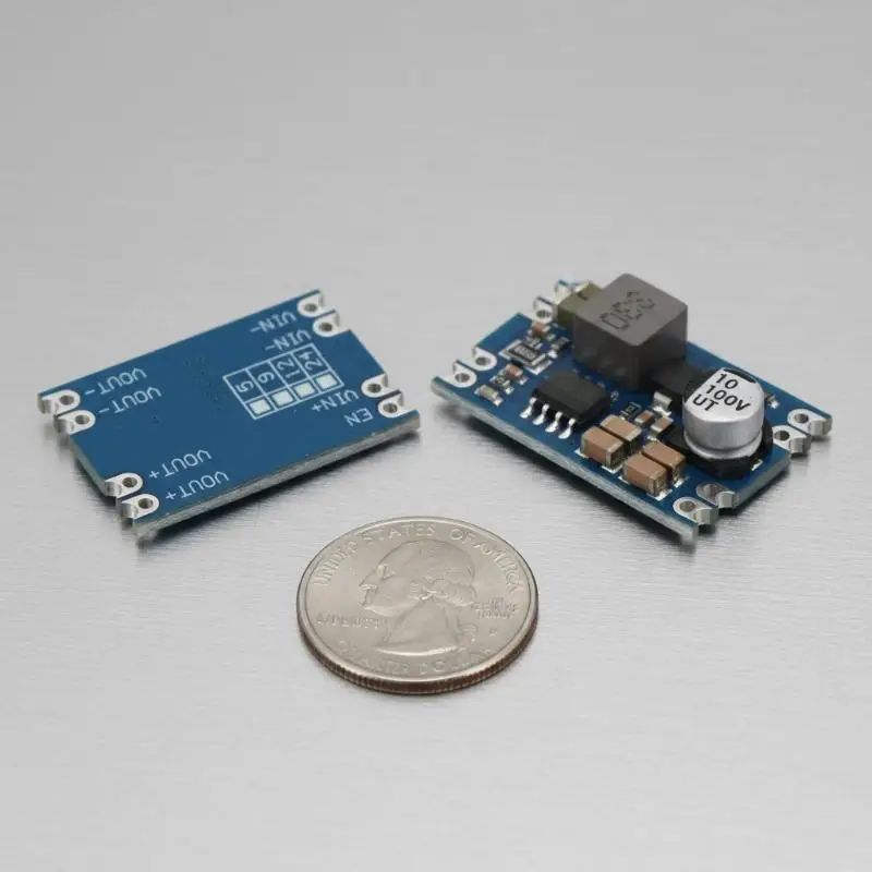 1 Piece 6V-100V To 5V/9V/12V/24V Step-down Fixed Output High-Current Power Module 2A DC-DC Step-down Power Supply Module